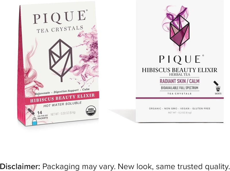 Pique Organic Hibiscus Beauty Elixir Herbal Tea - Image 3
